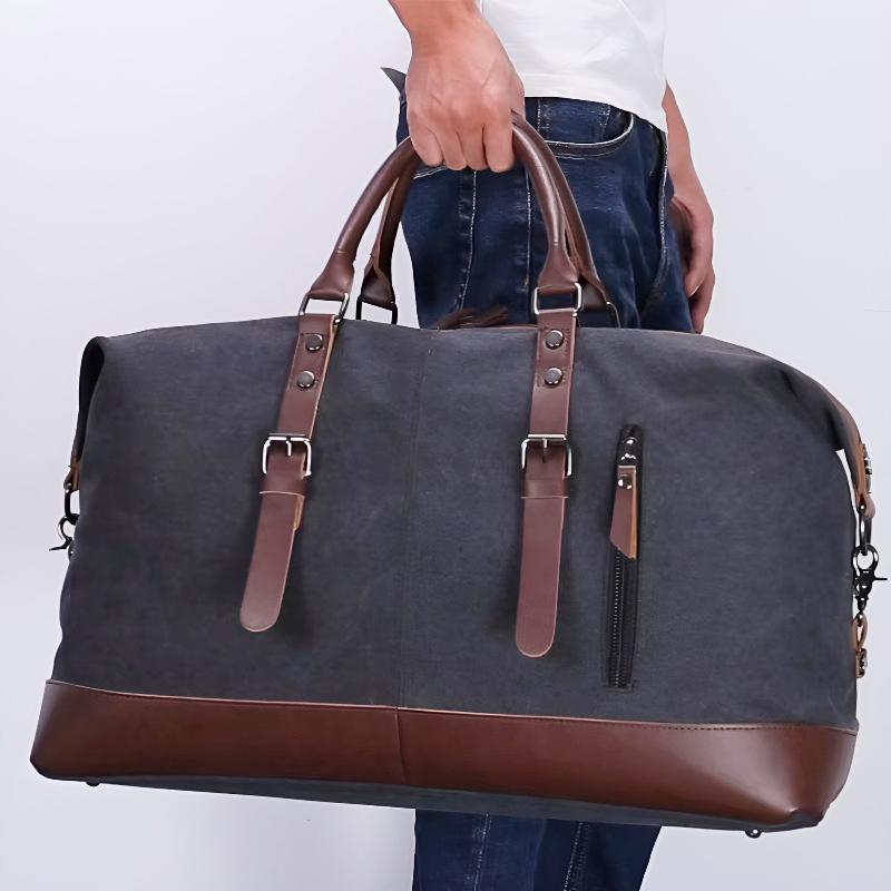 Theodore Standard Duffel Bag | Top Handles Adjustable Strap Duffel Bag