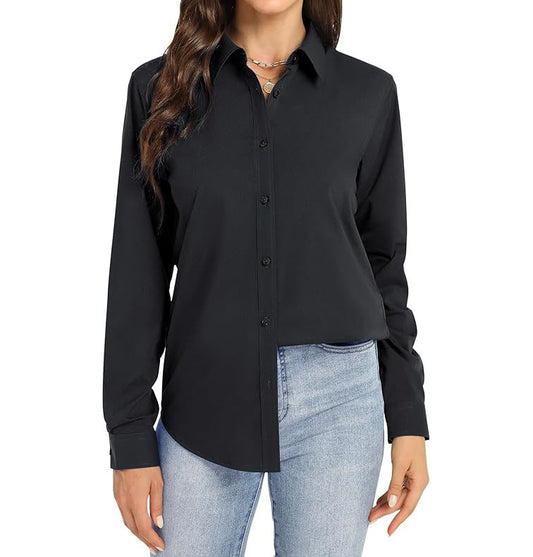 Aimee Blouse | Classic Button-Up Shirt for Women