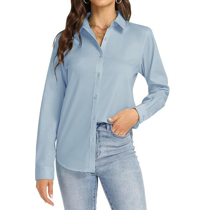Aimee Blouse | Classic Button-Up Shirt for Women