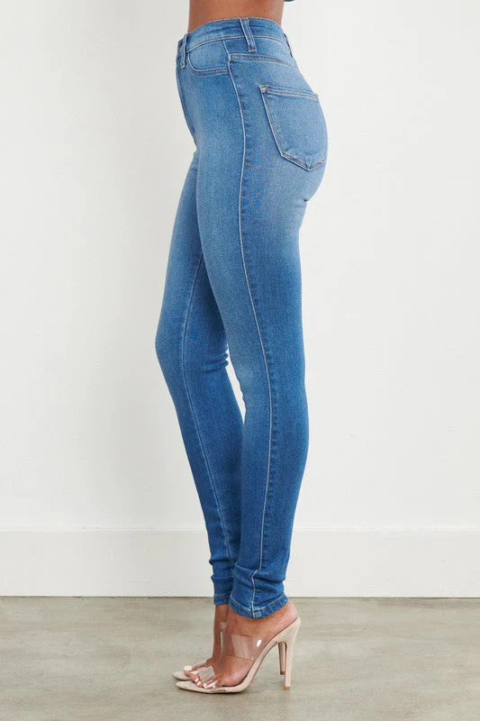 Amelia Jeans | Women's High-Waisted Skinny Jeans