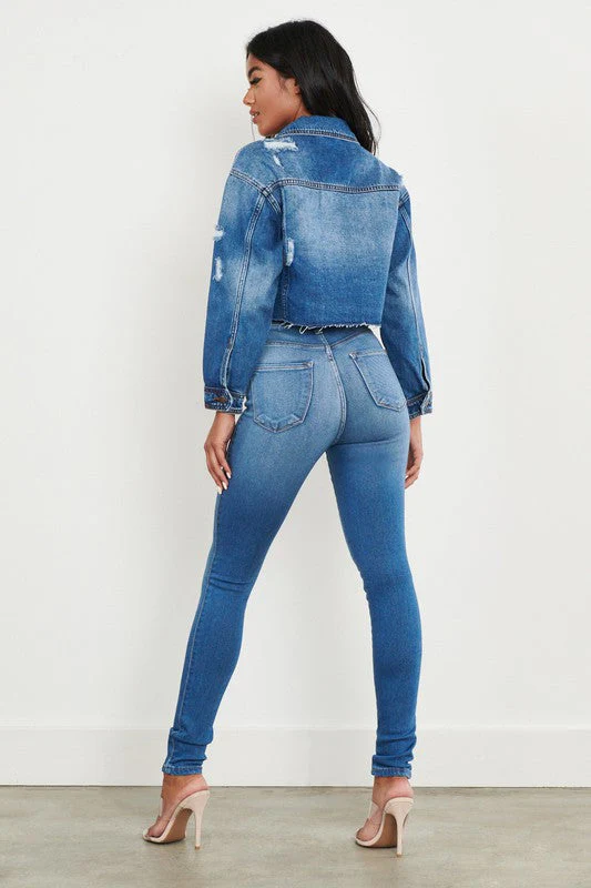 Amelia Jeans | Women's High-Waisted Skinny Jeans