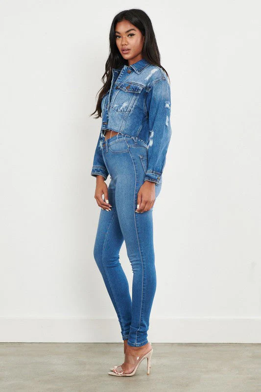 Amelia Jeans | Women's High-Waisted Skinny Jeans