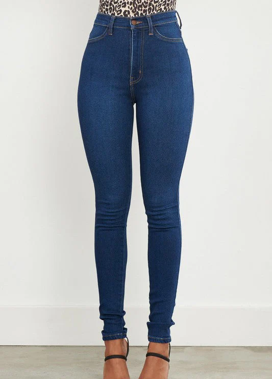 Ann Jeans | High-Waisted Classic Skinny Jeans