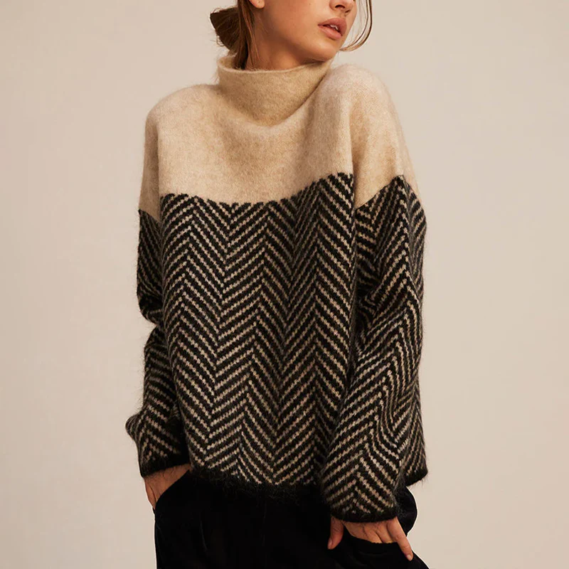 Briggita Sweater | Soft Turtleneck Sweater