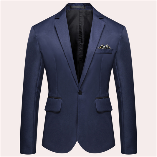 Oliver Tailored Fit Blazer | Notch Lapels Button Front Blazer
