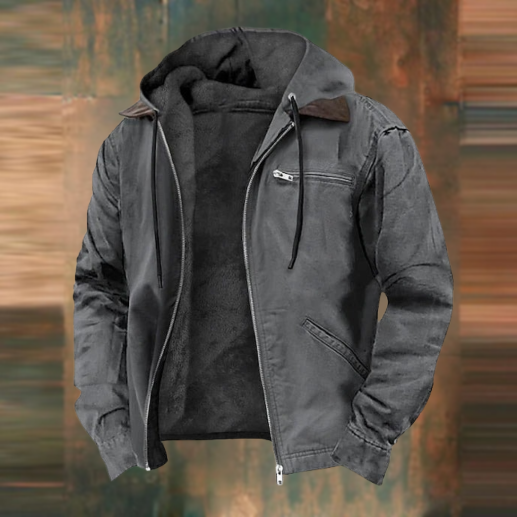 Dustin Bomber Jacket | Men's Quilted Insulated Warm Bomber Jacket