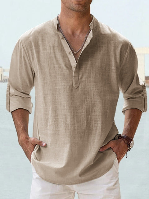 Fabio Shirt | Casual Lightweight Long Sleeve Shirt