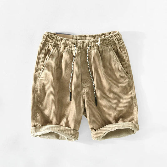Oscar Relaxed Fit Shorts | Drawstring Waist Side Pockets Shorts