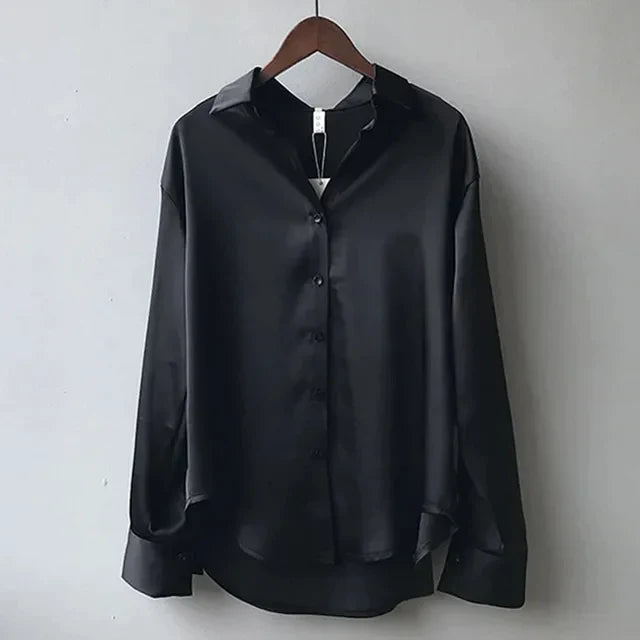 Florentina Blouse | Long Sleeve Button-Up Blouse for Women