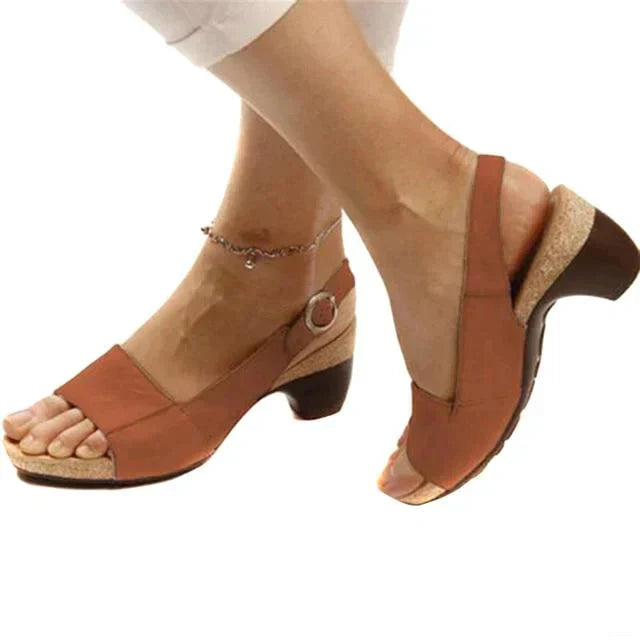 Geraldine Sandals | Slingback Heeled Sandals