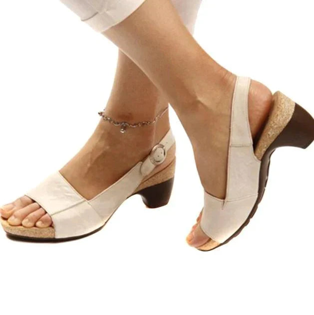 Geraldine Sandals | Slingback Heeled Sandals