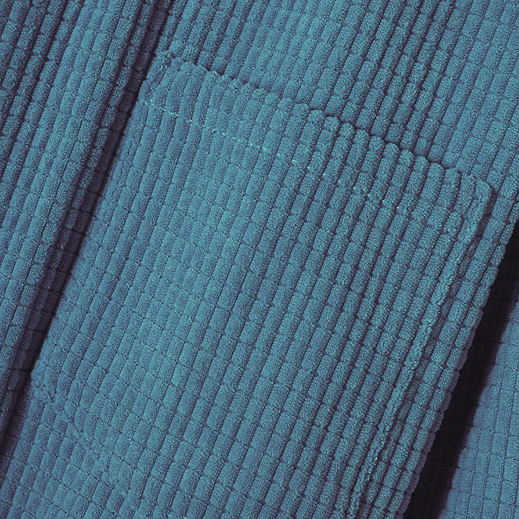 Jack Ribbed Relaxed Fit Overshirt | Hooded Button Front Overshirt