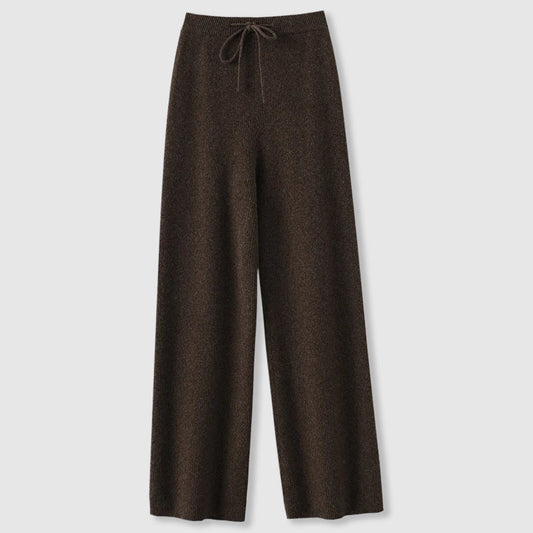 Ieva Pants | Women’s Cashmere Wide-Leg Pants