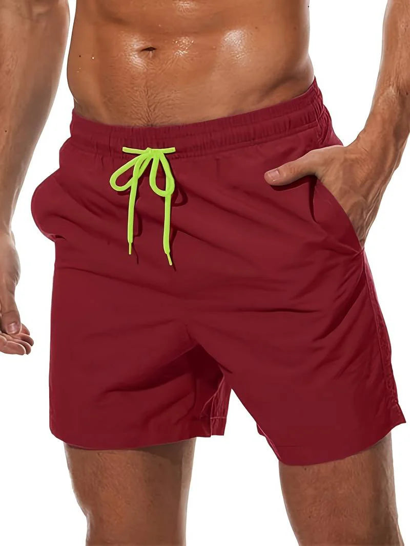 Jacob Shorts | Men's Casual Swim Shorts with Mesh Lining
