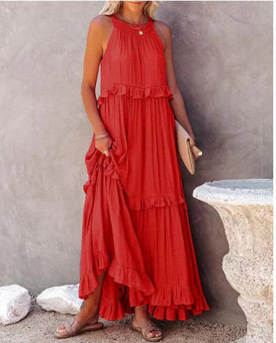 Jasmina Dress | Women's Summery Loose Maxi Dress