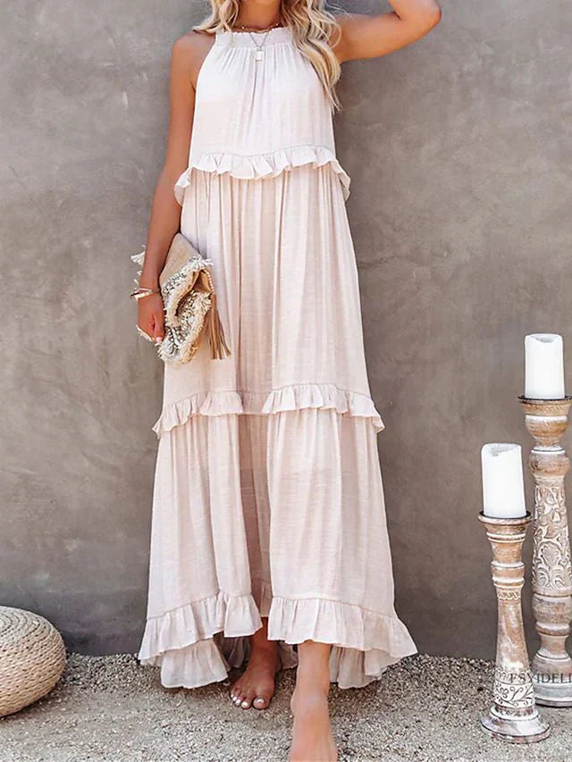 Jasmina Dress | Women's Summery Loose Maxi Dress