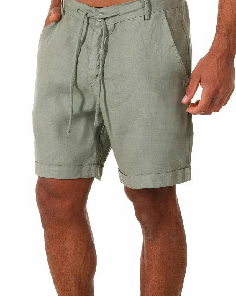 Joshua Shorts | Men's Relaxed Fit Linen Shorts