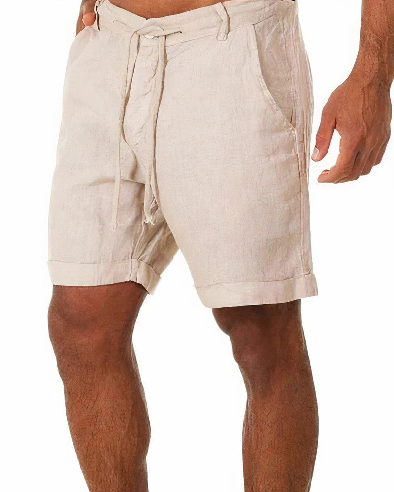 Joshua Shorts | Men's Relaxed Fit Linen Shorts