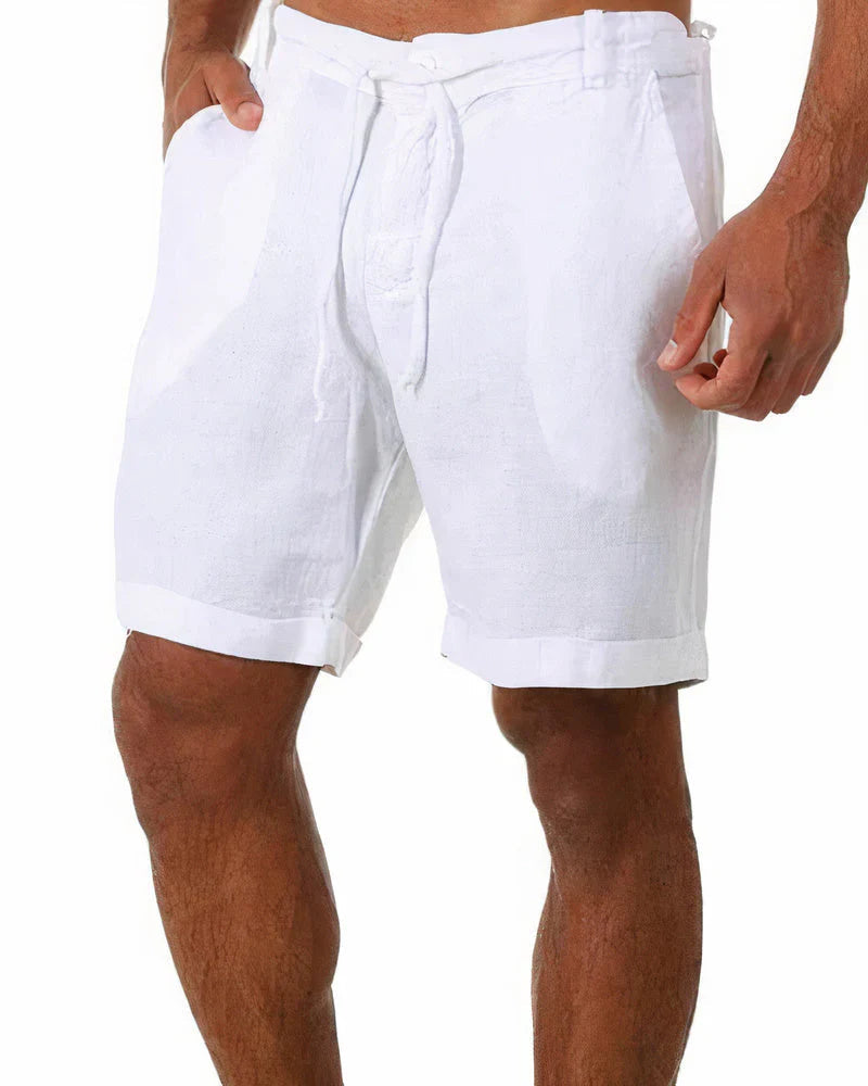 Joshua Shorts | Men's Relaxed Fit Linen Shorts