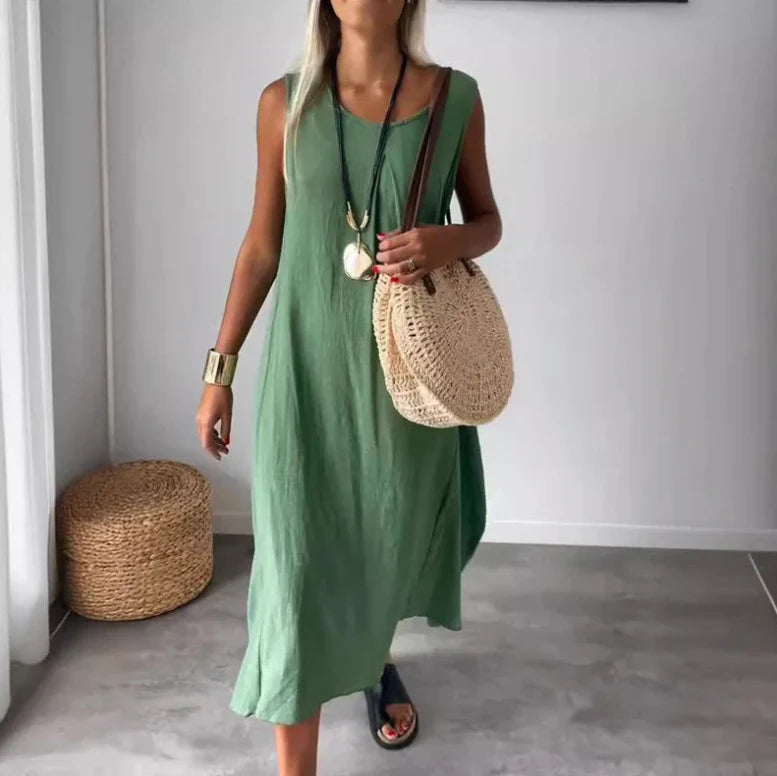 Kourtney Dress | Fashionable Sleeveless Dress with Pocket