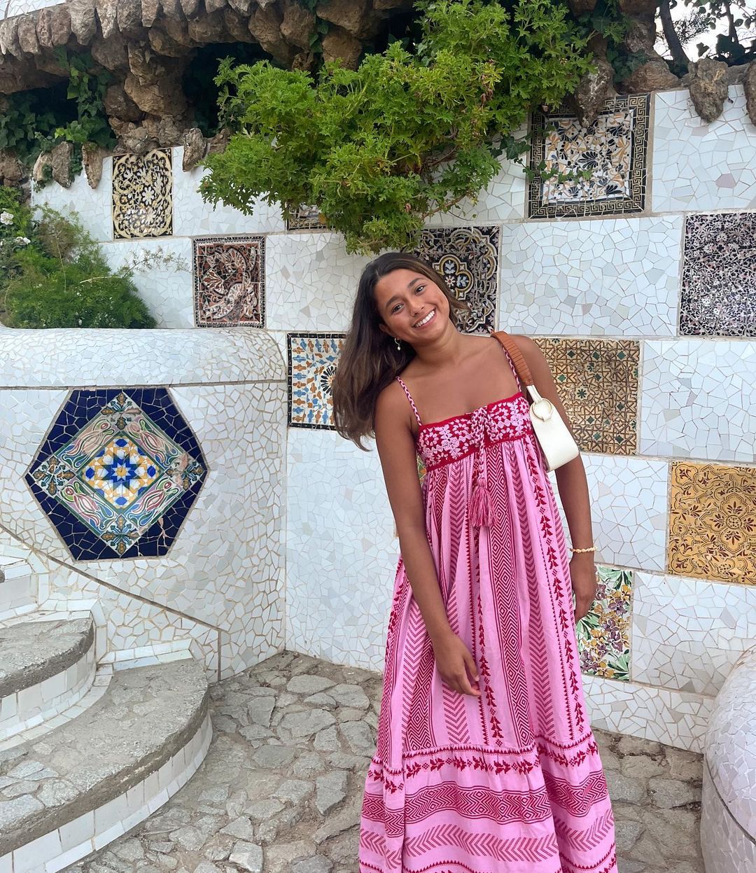 Krisha Dress | Spaghetti Strap Bohemian Style Maxi Dress