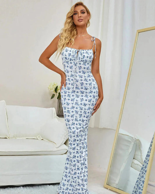 Louisa Dress | Summer Floral Maxi Dress