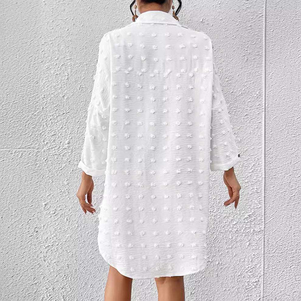 Lysandra Cover-Up | Summer Beach Comfortable Cover-Up Shirt