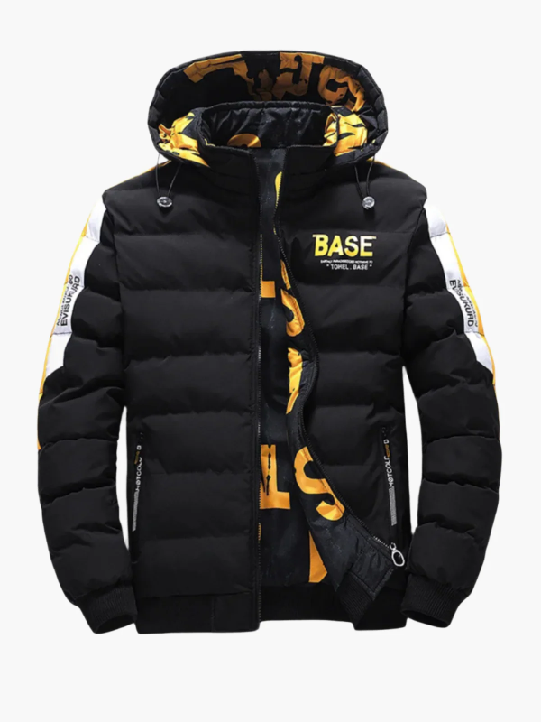 Men’s Puffer Jacket – Regular Fit – Water-Repellent – Hooded – Quilted Urban Style