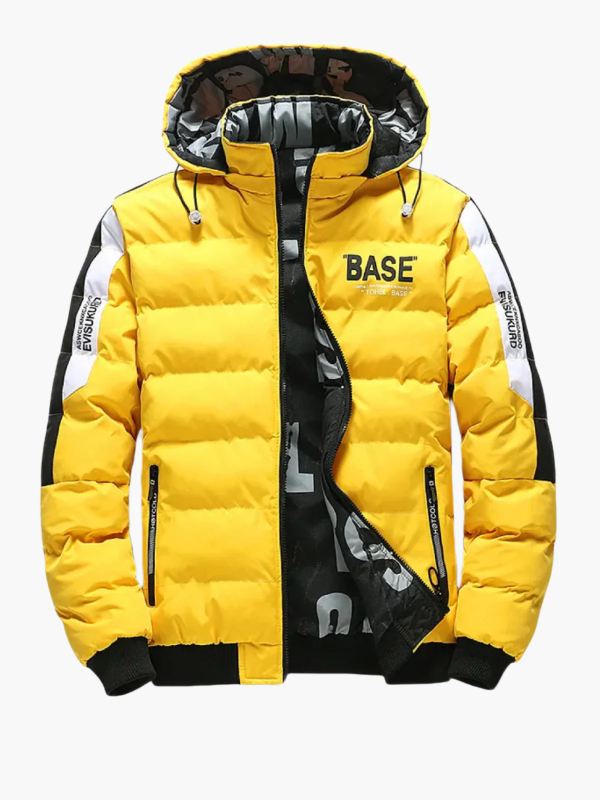 Men’s Puffer Jacket – Regular Fit – Water-Repellent – Hooded – Quilted Urban Style