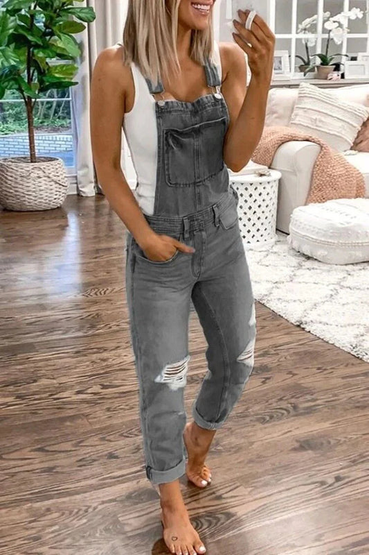 Nori Jumpsuit | Women's Casual Denim Jumpsuit