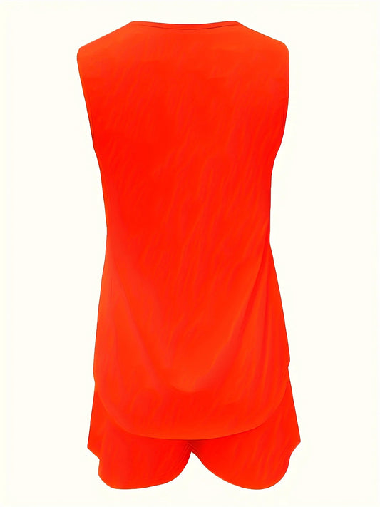 Parina Sleeveless Romper | Ring Strap Detail & Pockets