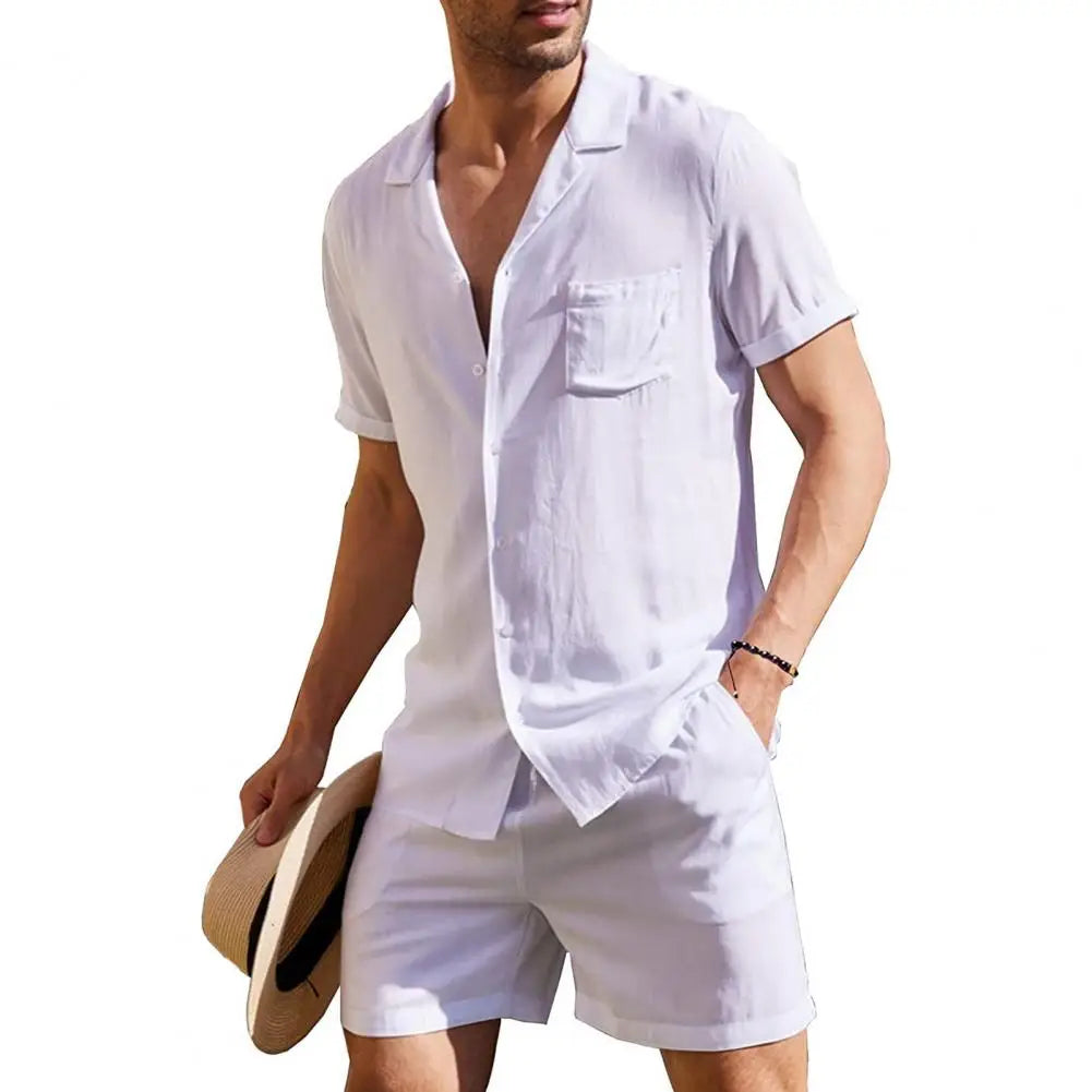 Qerwin Set | Men's Short-Sleeve Lounge Outfit