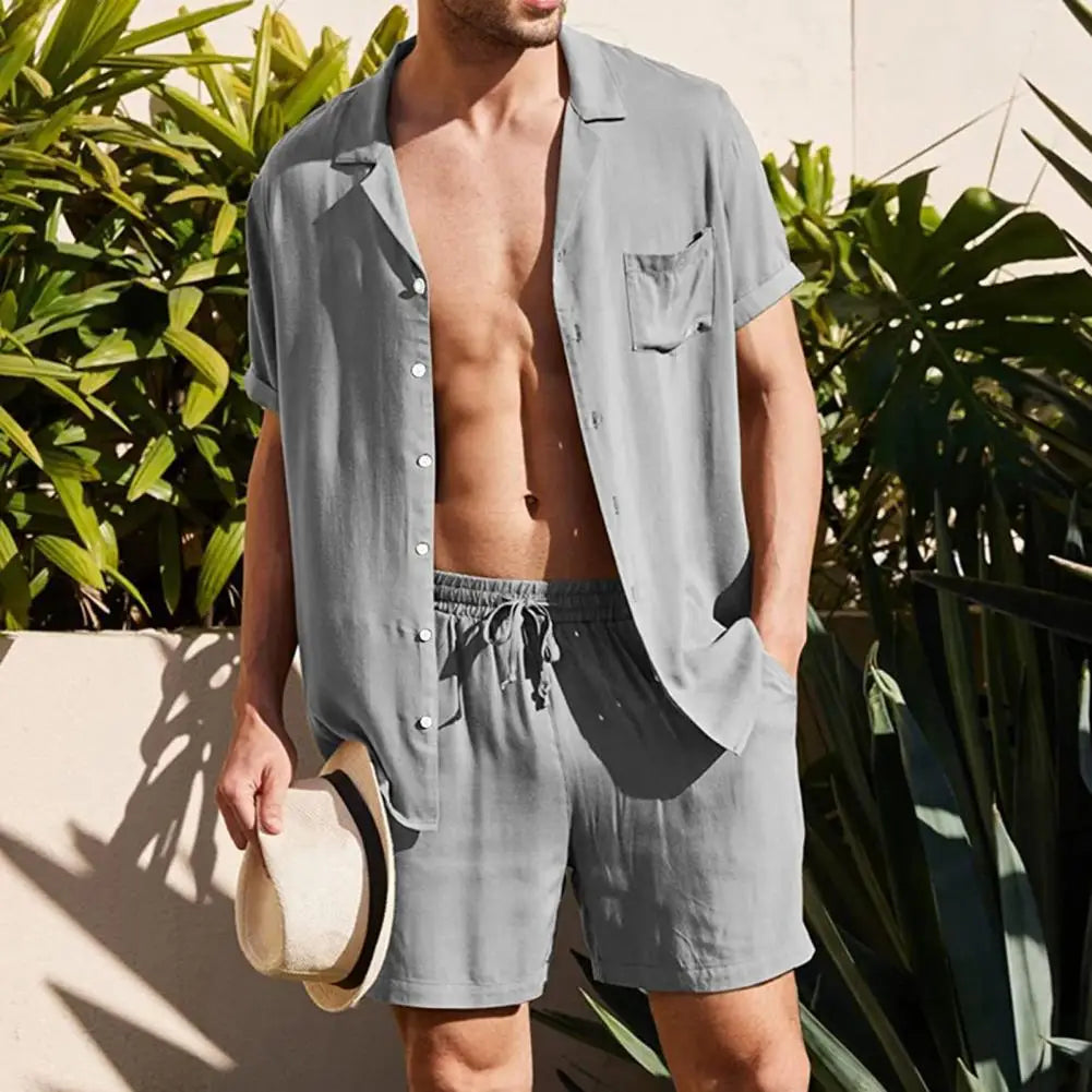 Qerwin Set | Men's Short-Sleeve Lounge Outfit