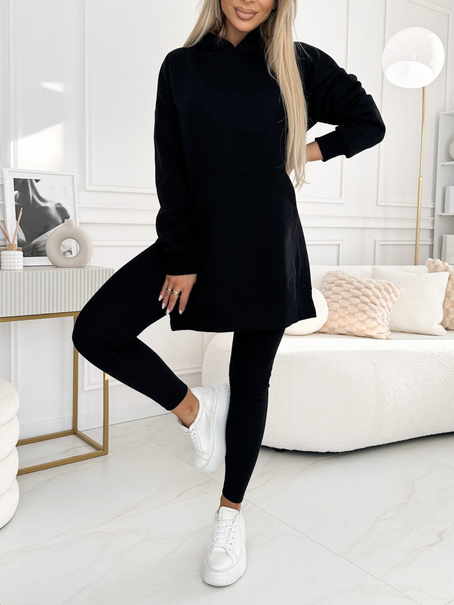 Qessiah Set | Women's Winter Hoodie & Leggings Loungewear