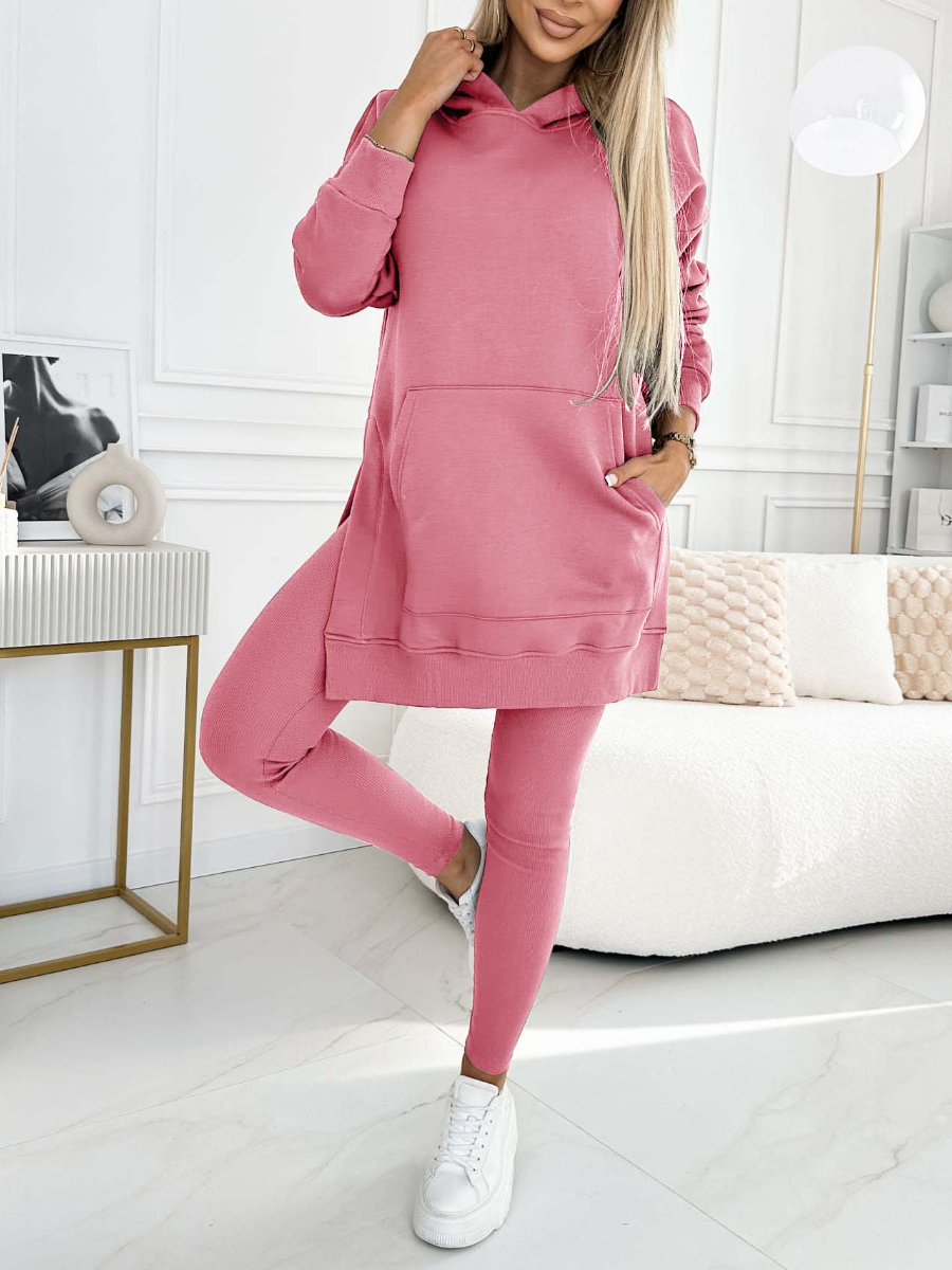 Qessiah Set | Women's Winter Hoodie & Leggings Loungewear