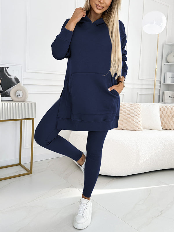 Qessiah Set | Women's Winter Hoodie & Leggings Loungewear