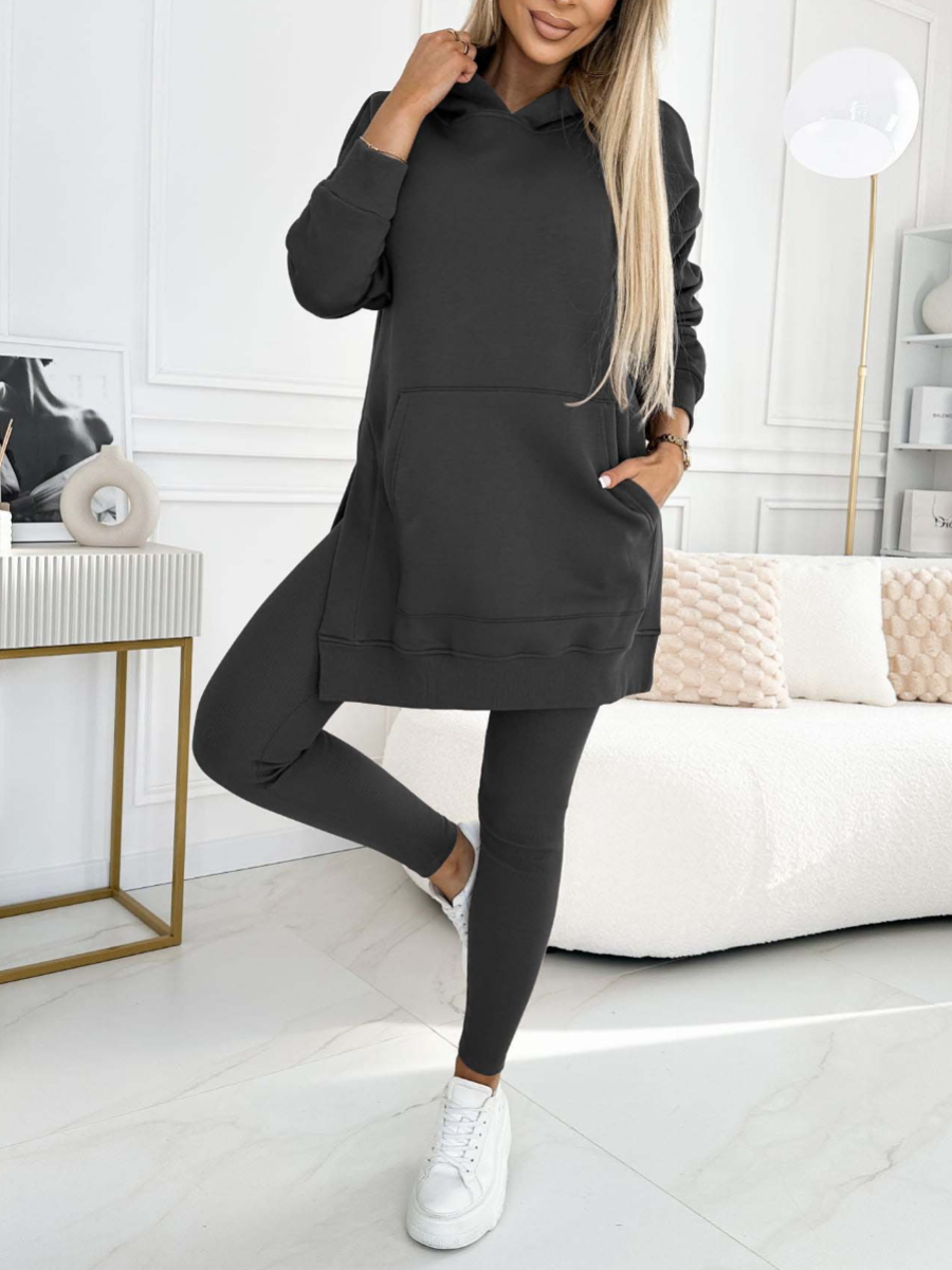 Qessiah Set | Women's Winter Hoodie & Leggings Loungewear
