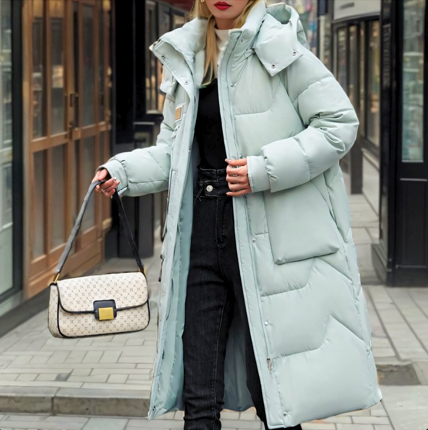 Qienna Coat | Women's Winter Long Puffy Coat