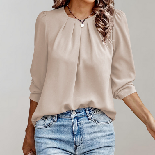 Quendolien Blouse | Women's Spring Puff Sleeve Blouse