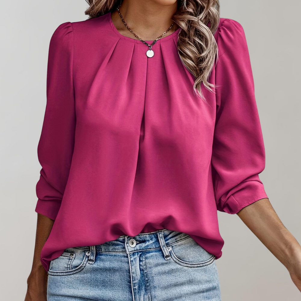 Quendolien Blouse | Women's Spring Puff Sleeve Blouse