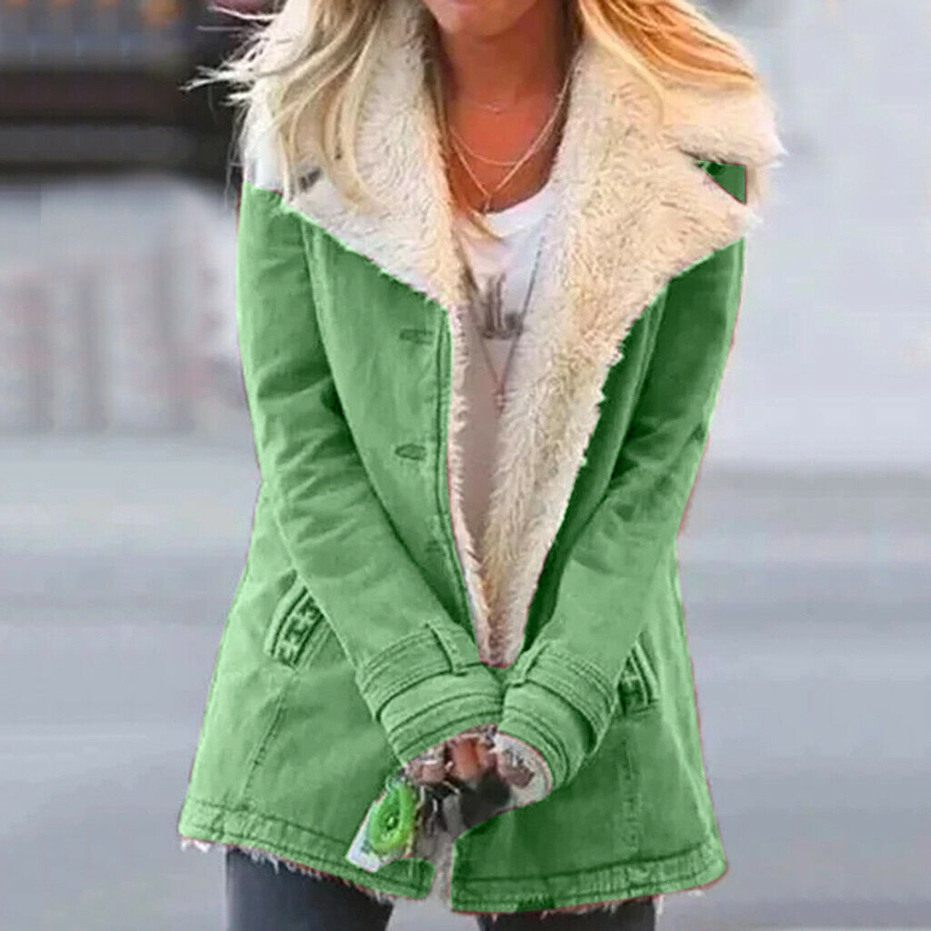 Quenelle Jacket | Women's Winter Fleece Lined Jacket with Lapel