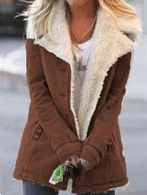 Quenelle Jacket | Women's Winter Fleece Lined Jacket with Lapel