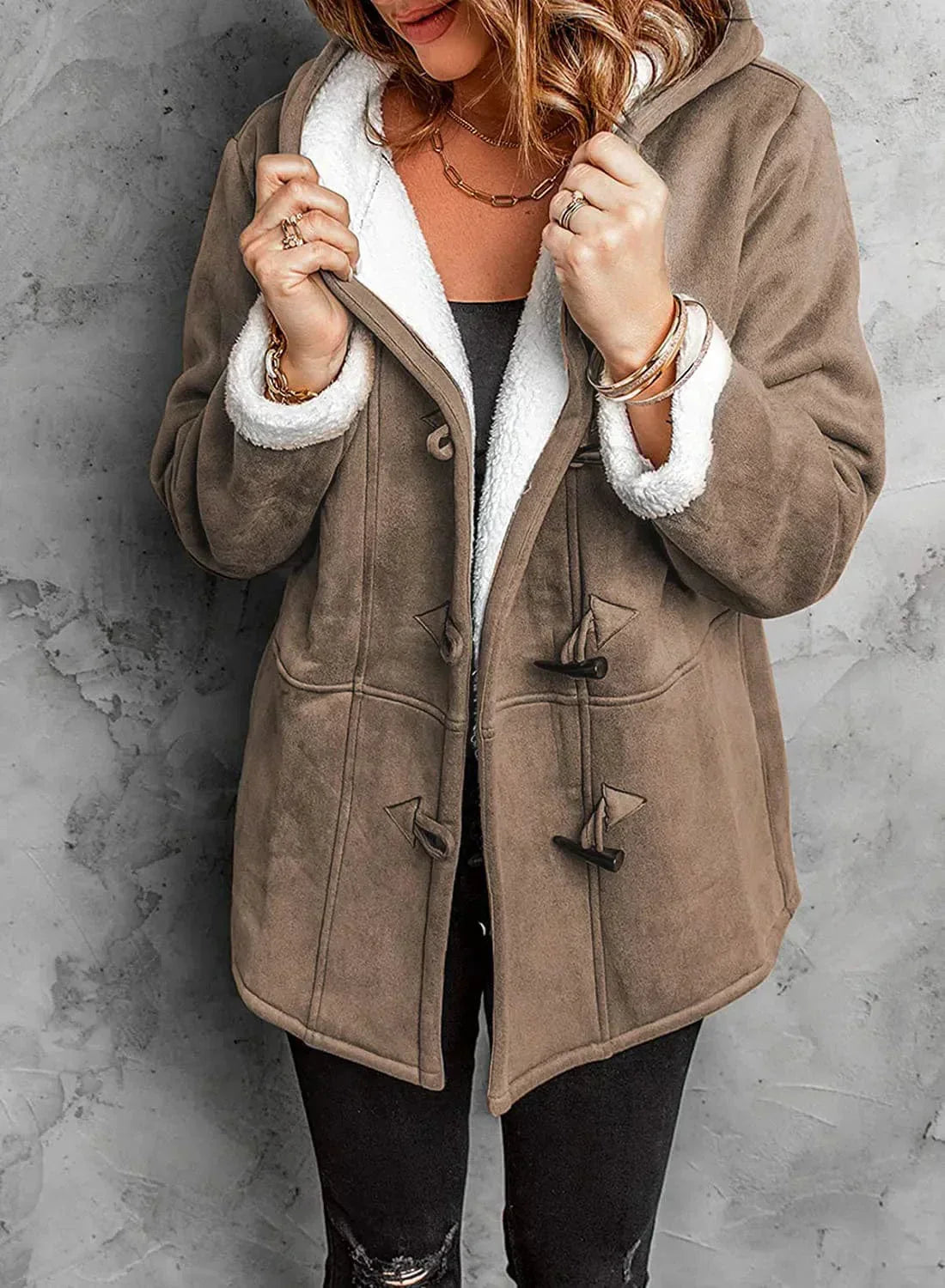 Quinara Jacket | Women's Winter Sherpa Fleece Lined Jacket