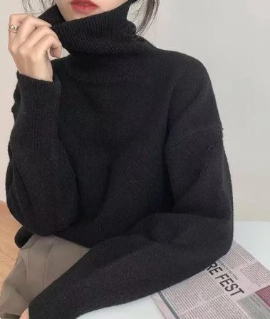 Quinette Sweater | Women's Winter Oversized Turtleneck Sweater