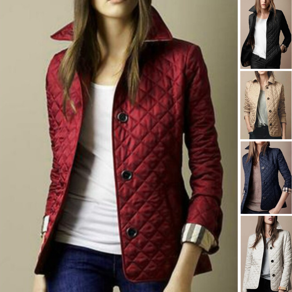 Quinrose Jacket | Women's Lightweight Quilted Mid-Season Jacket
