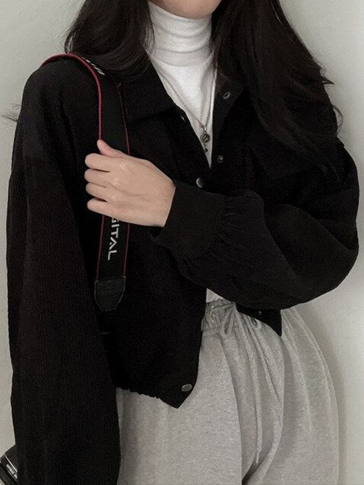 Quiriette Jacket | Women's Autumn Corduroy Cropped Jacket