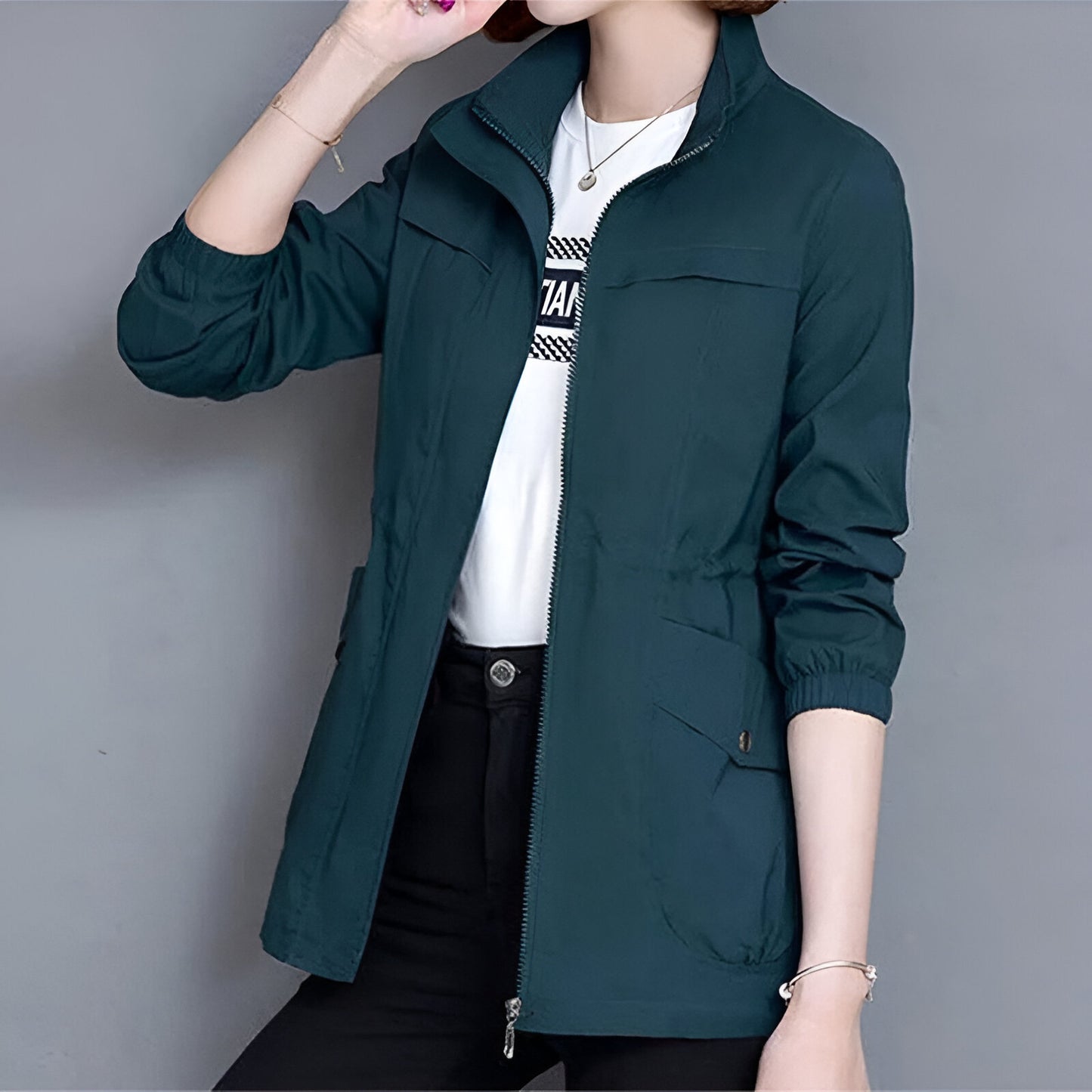Quylah Jacket | Women's Spring Lightweight Utility Jacket