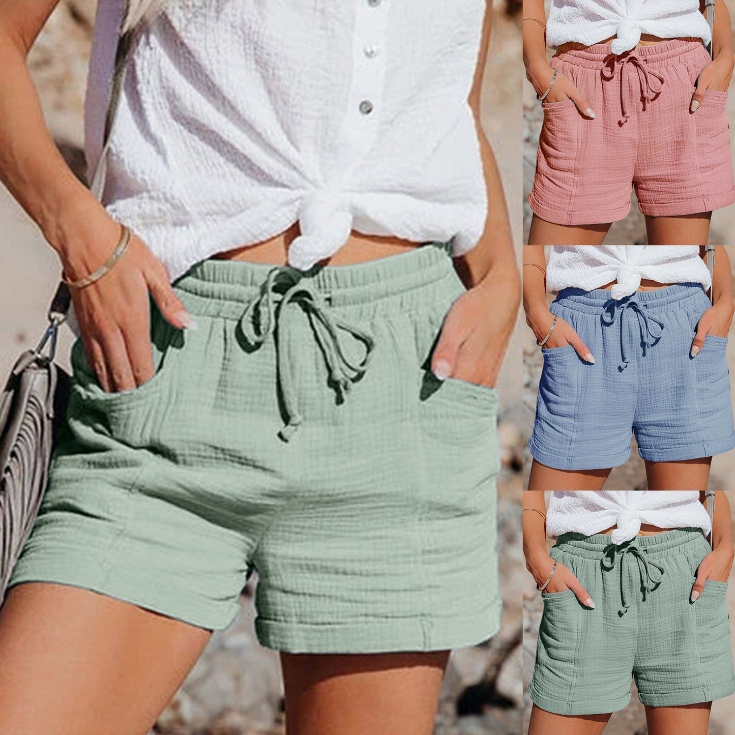 Reinette Shorts | Breathable Cotton Relaxed Fit