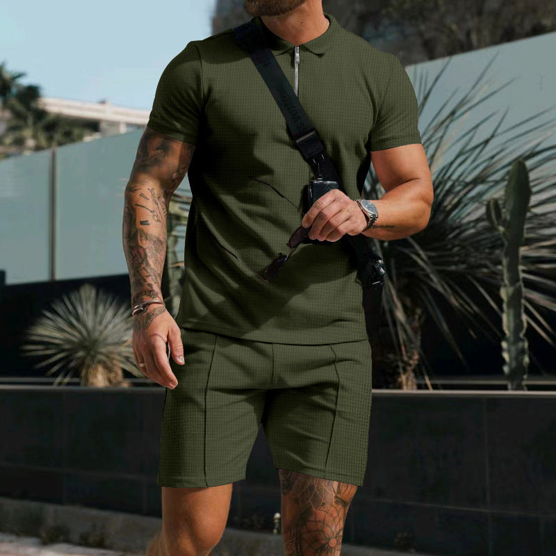 Remco Set | Men's Cotton Polo Outfit Set