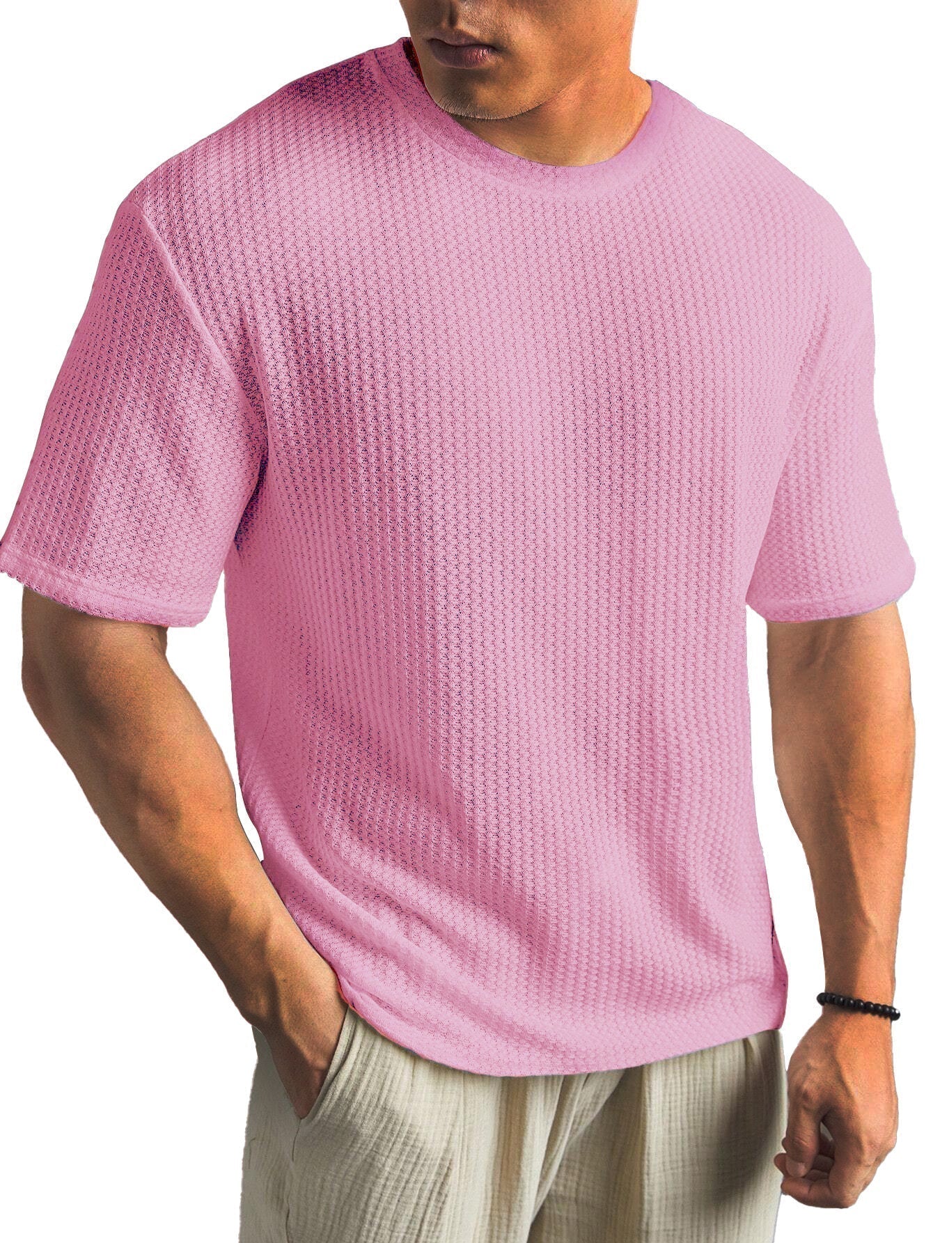 Rien Men's Basic Cotton Shirt | Clean Look, Everyday Comfort